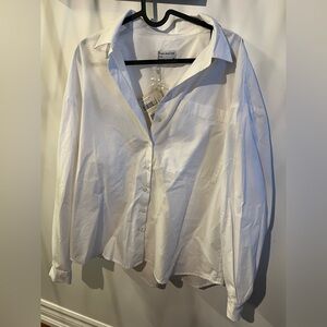 Frank & Oak White Women's Blouse